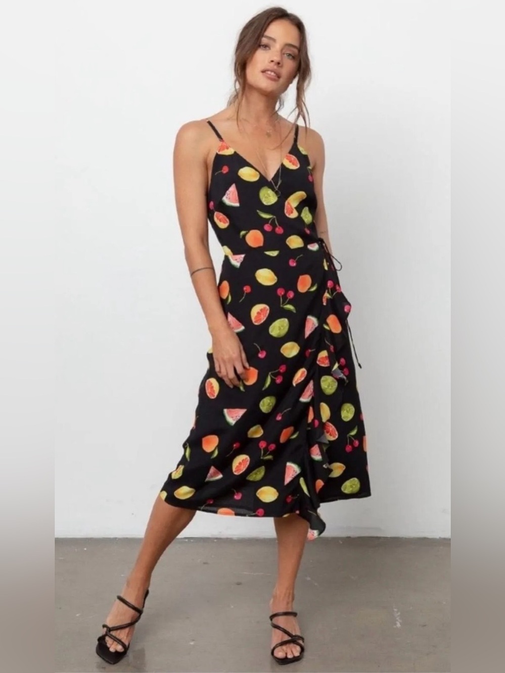 🍒🍋🍉Rails Iris Fruit Tropic Dress size M🍊🍏🍑